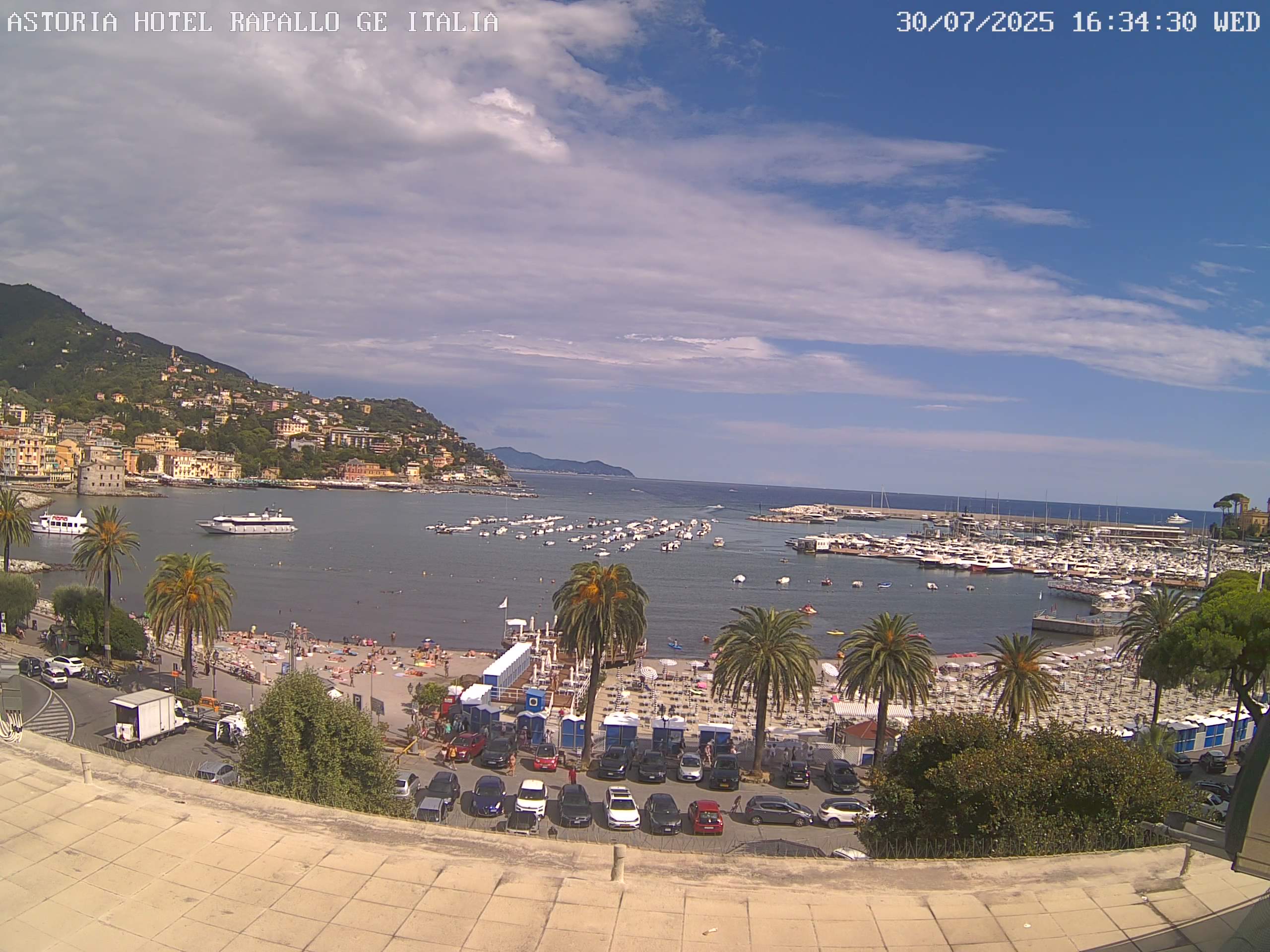 immagine della webcam nei dintorni di Bogliasco: webcam Rapallo