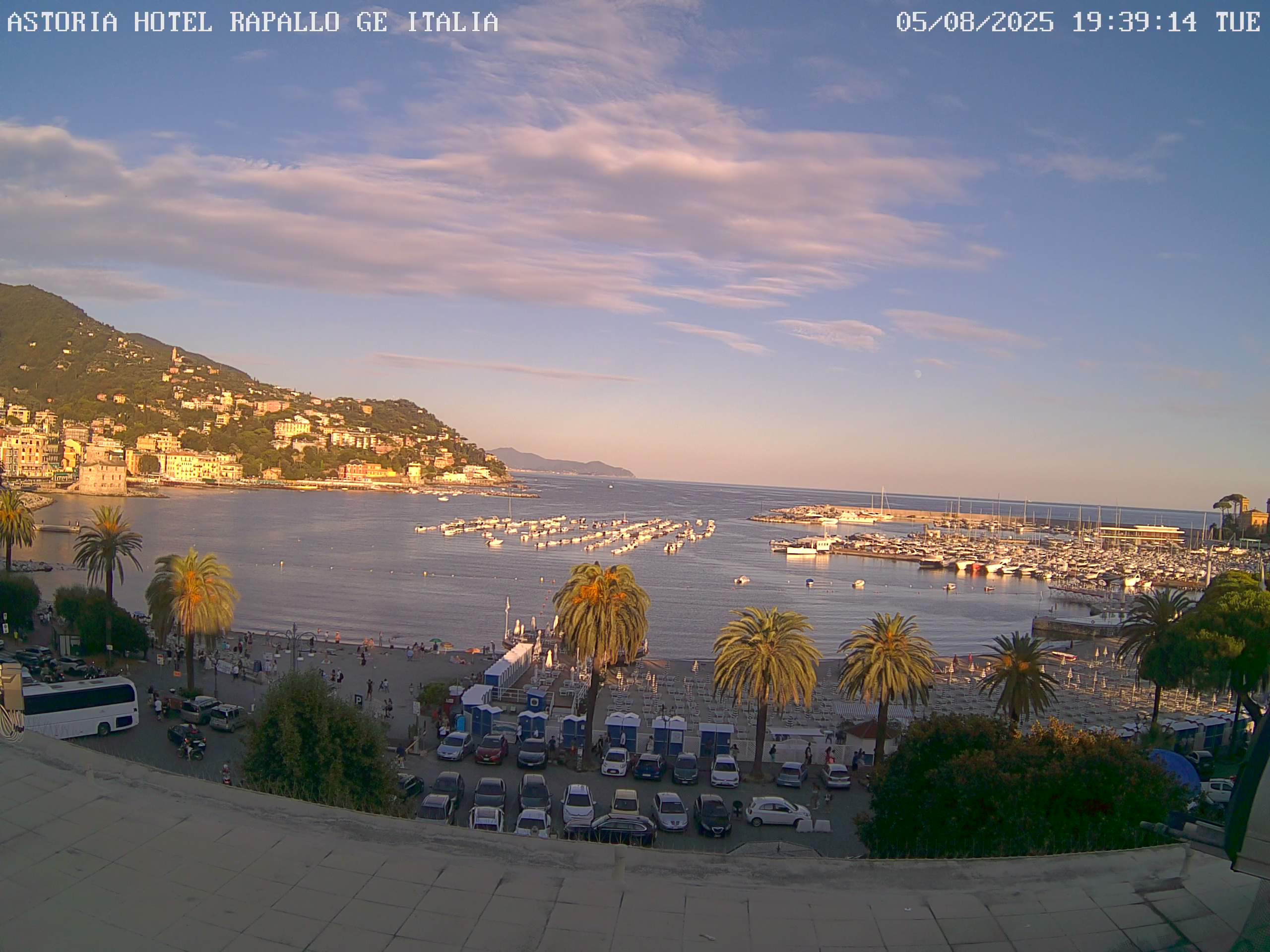 immagine della webcam nei dintorni di Favale di Malvaro: webcam Rapallo
