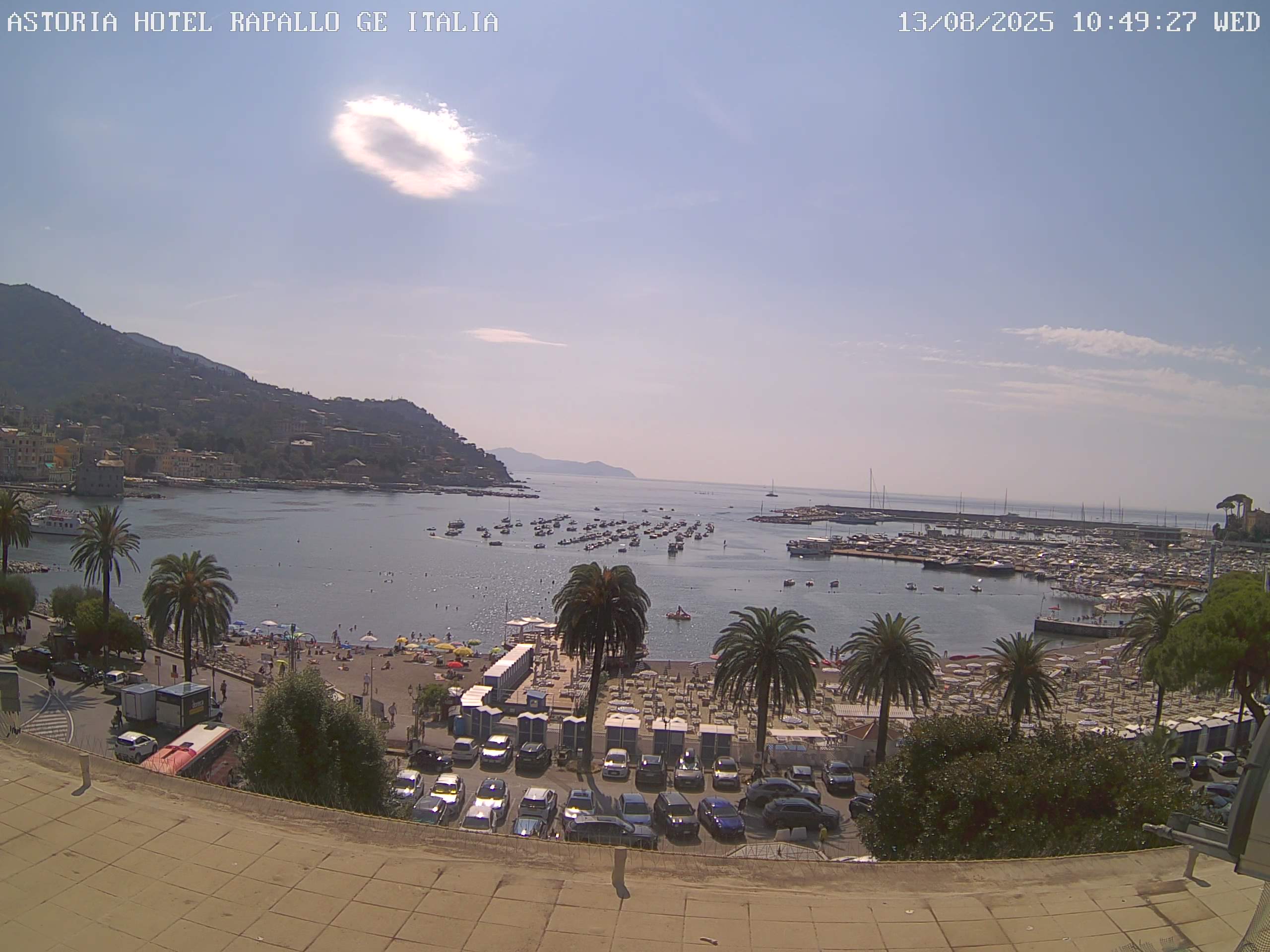 immagine della webcam nei dintorni di Torriglia: webcam Rapallo