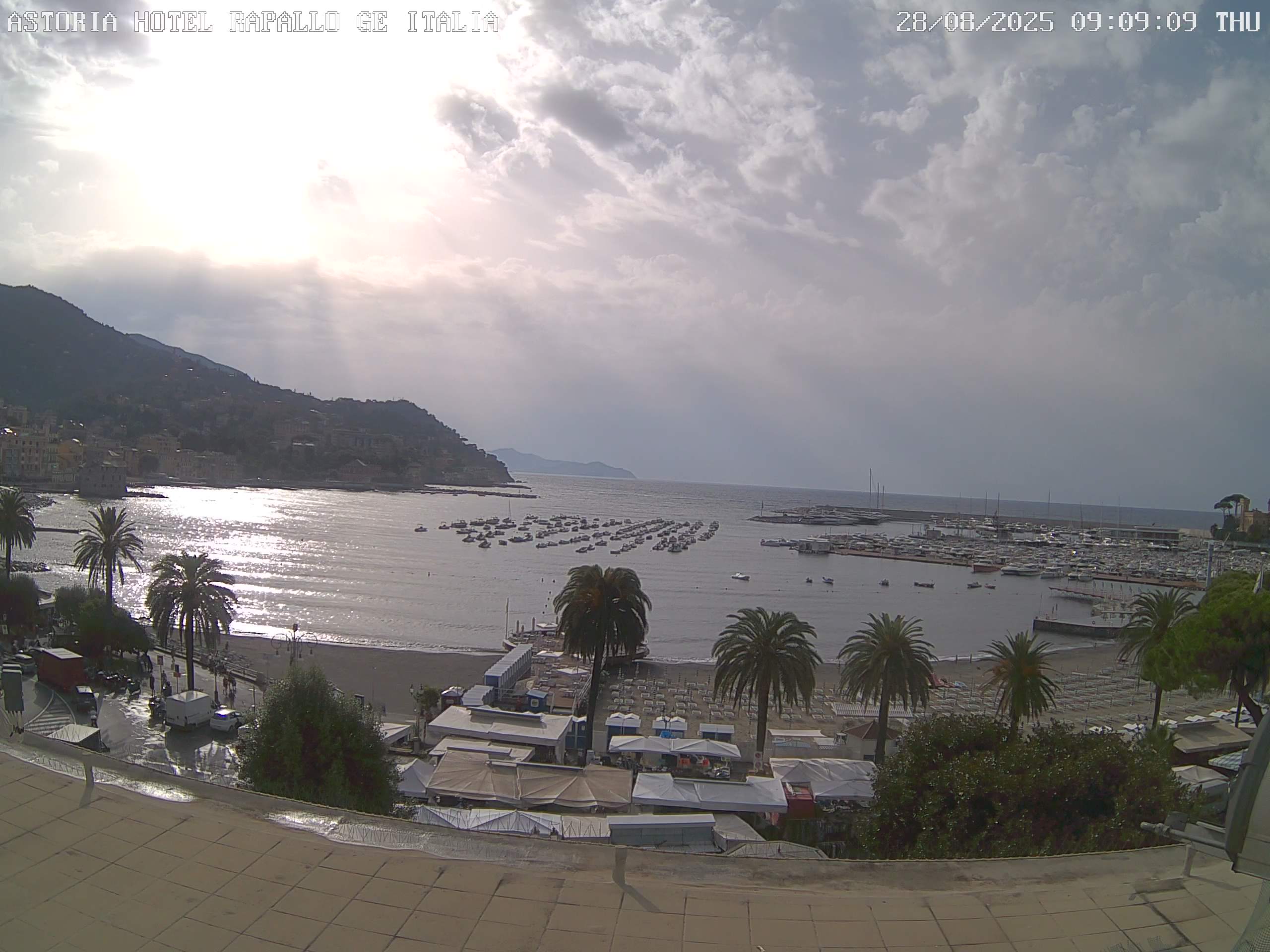 immagine della webcam nei dintorni di Chiavari: webcam Rapallo