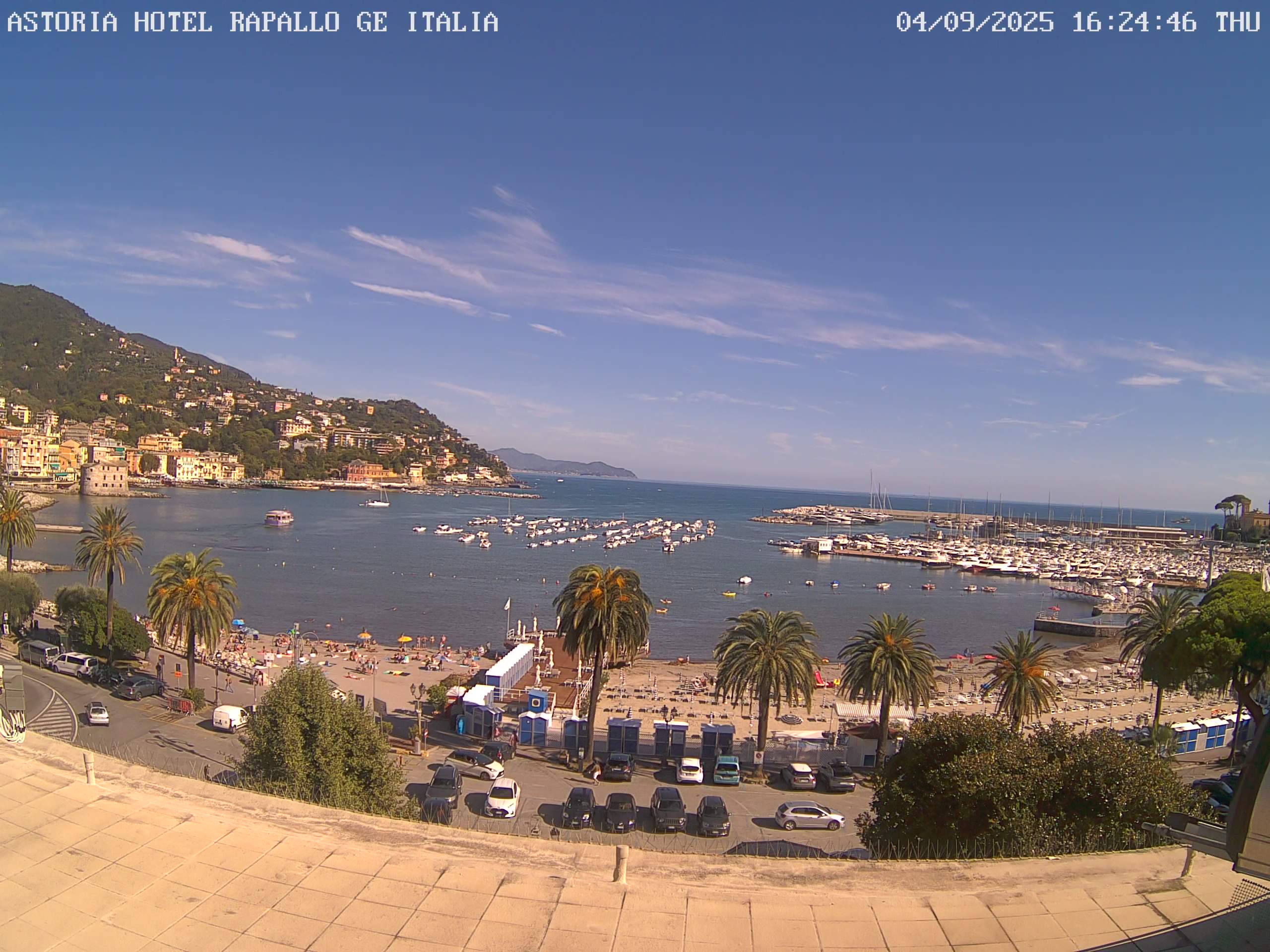 immagine della webcam nei dintorni di San Fruttuoso: webcam Rapallo