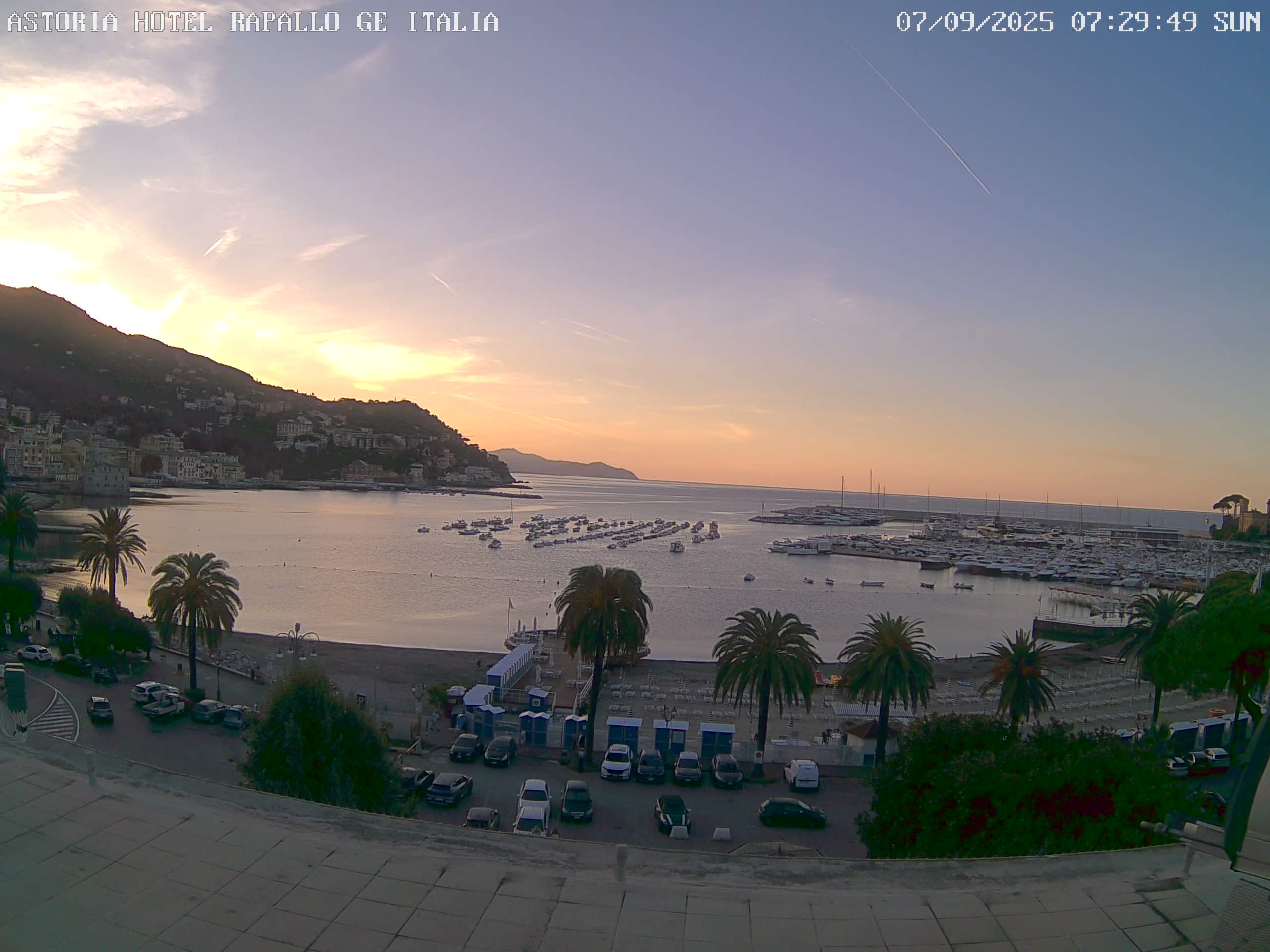 immagine della webcam nei dintorni di Camogli: webcam Rapallo