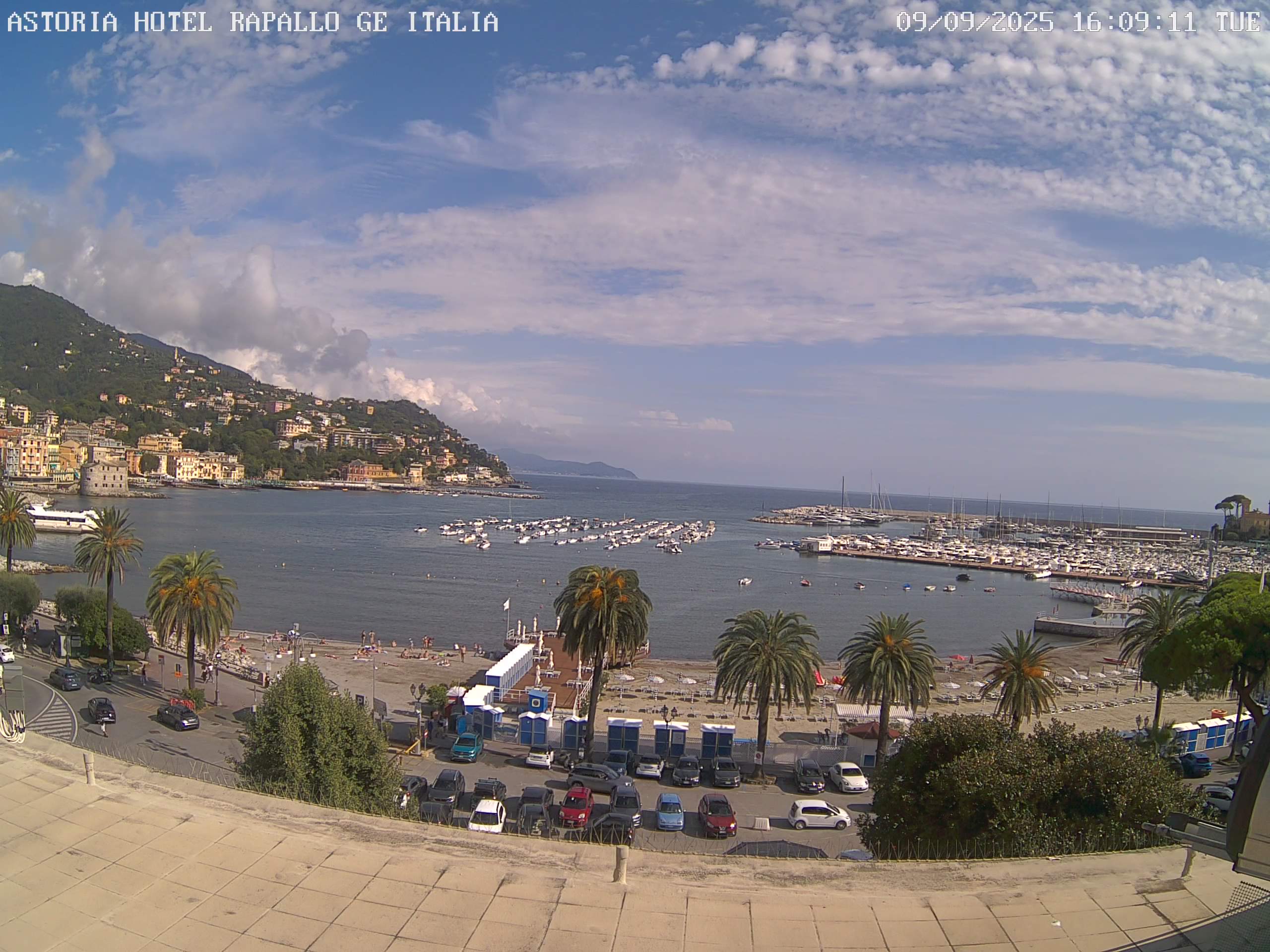 immagine della webcam nei dintorni di Rovegno: webcam Rapallo