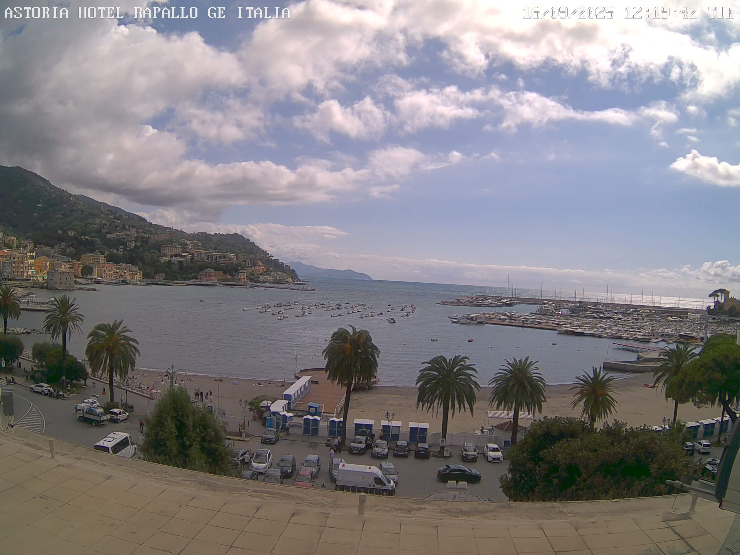 immagine della webcam nei dintorni di Quinto Al Mare: webcam Rapallo