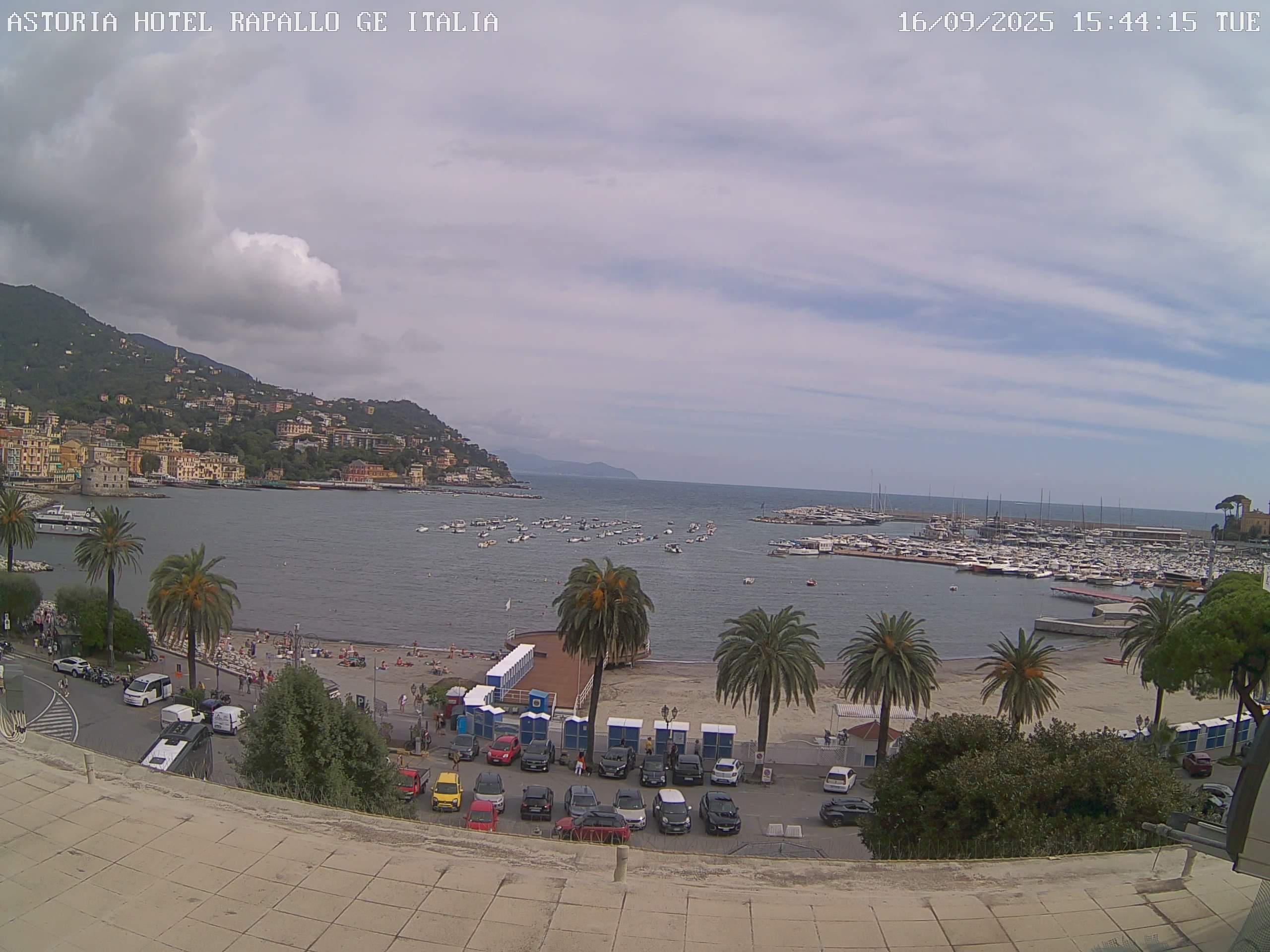 immagine della webcam nei dintorni di Quinto Al Mare: webcam Rapallo