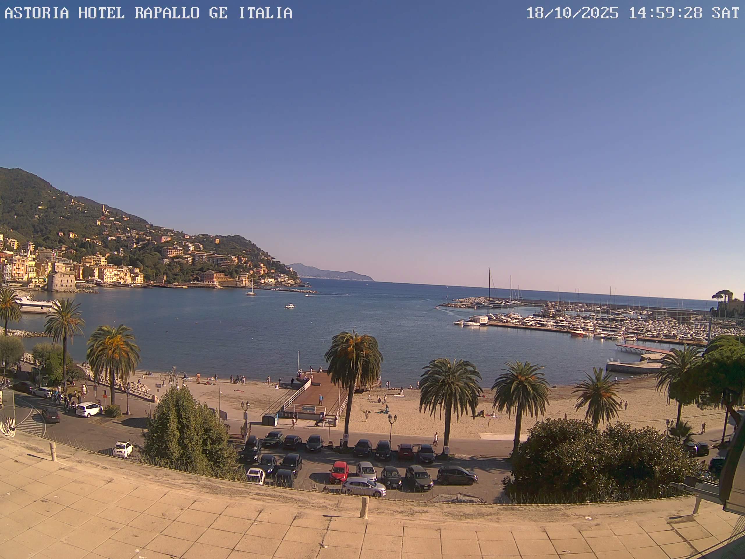 immagine della webcam nei dintorni di Bogliasco: webcam Rapallo