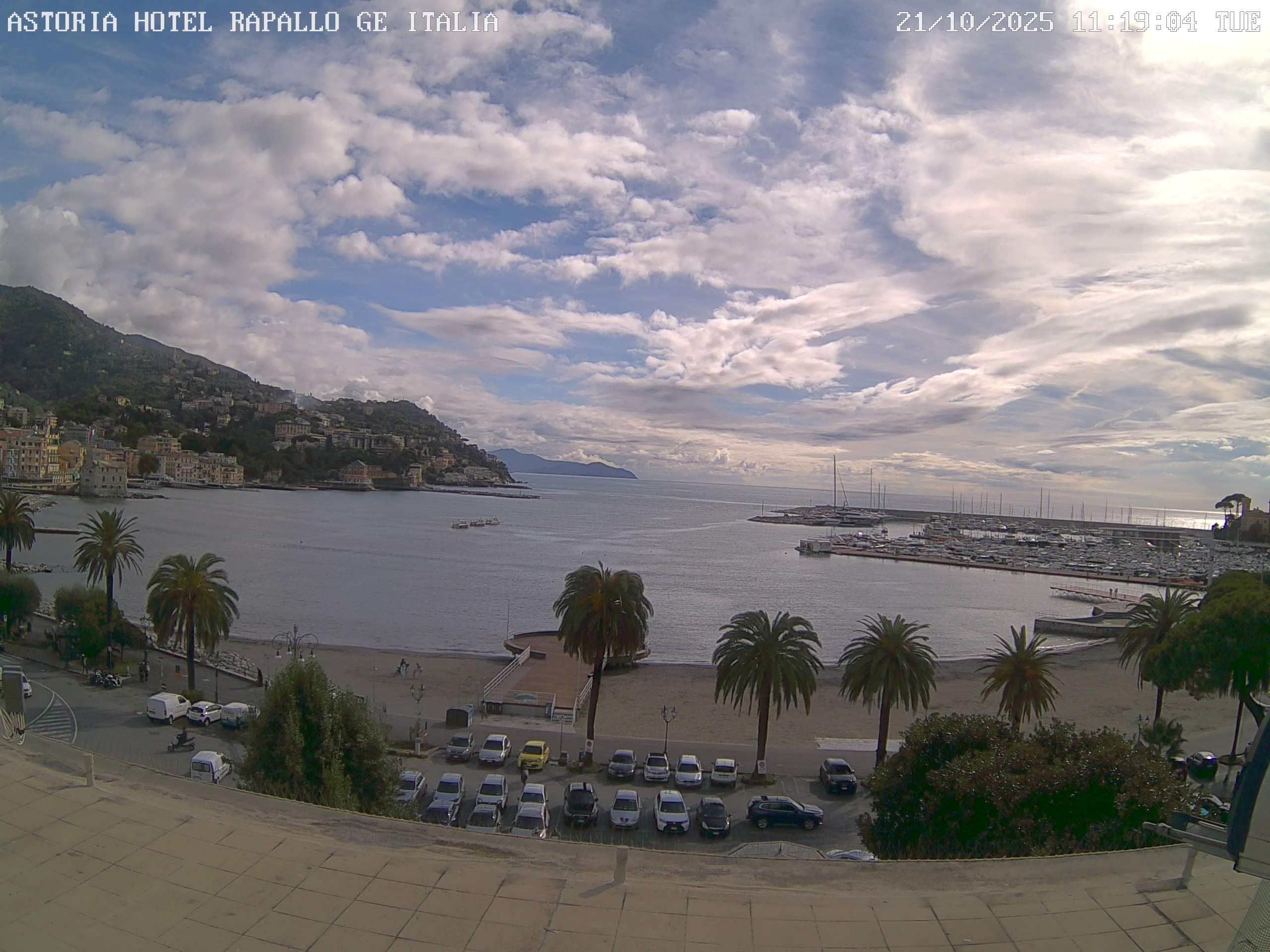 immagine della webcam nei dintorni di San Fruttuoso: webcam Rapallo
