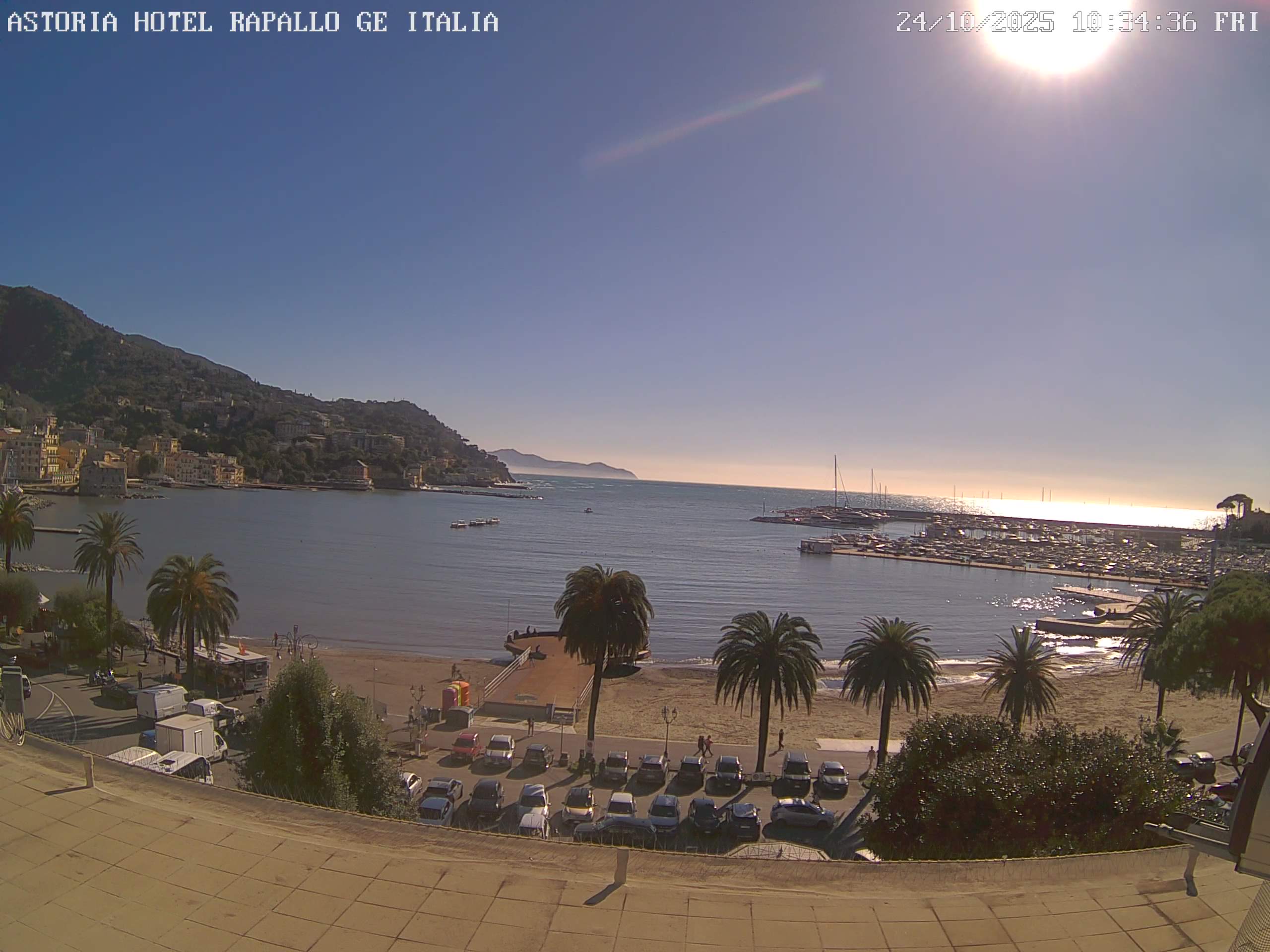 immagine della webcam nei dintorni di Chiavari: webcam Rapallo
