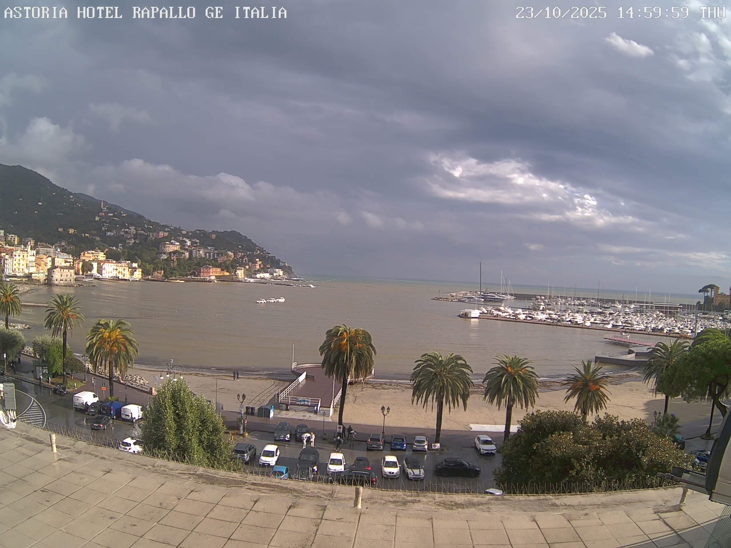 immagine della webcam nei dintorni di Riva Ponente: webcam Rapallo