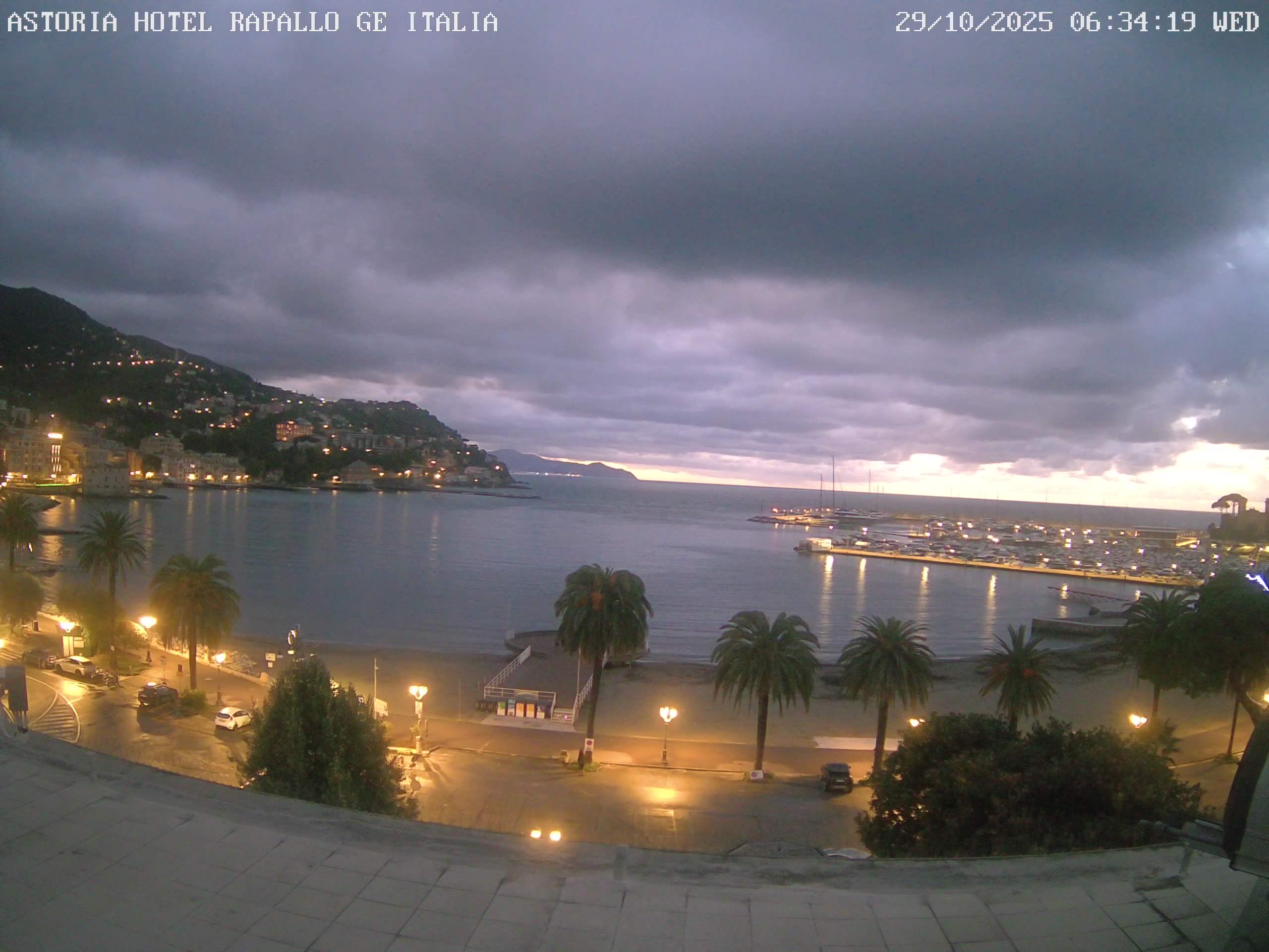immagine della webcam nei dintorni di Sori: webcam Rapallo