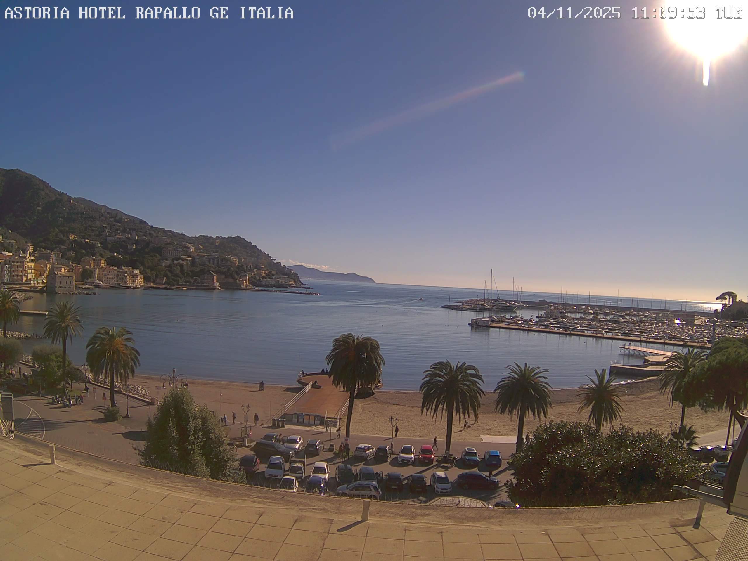 immagine della webcam nei dintorni di Recco: webcam Rapallo