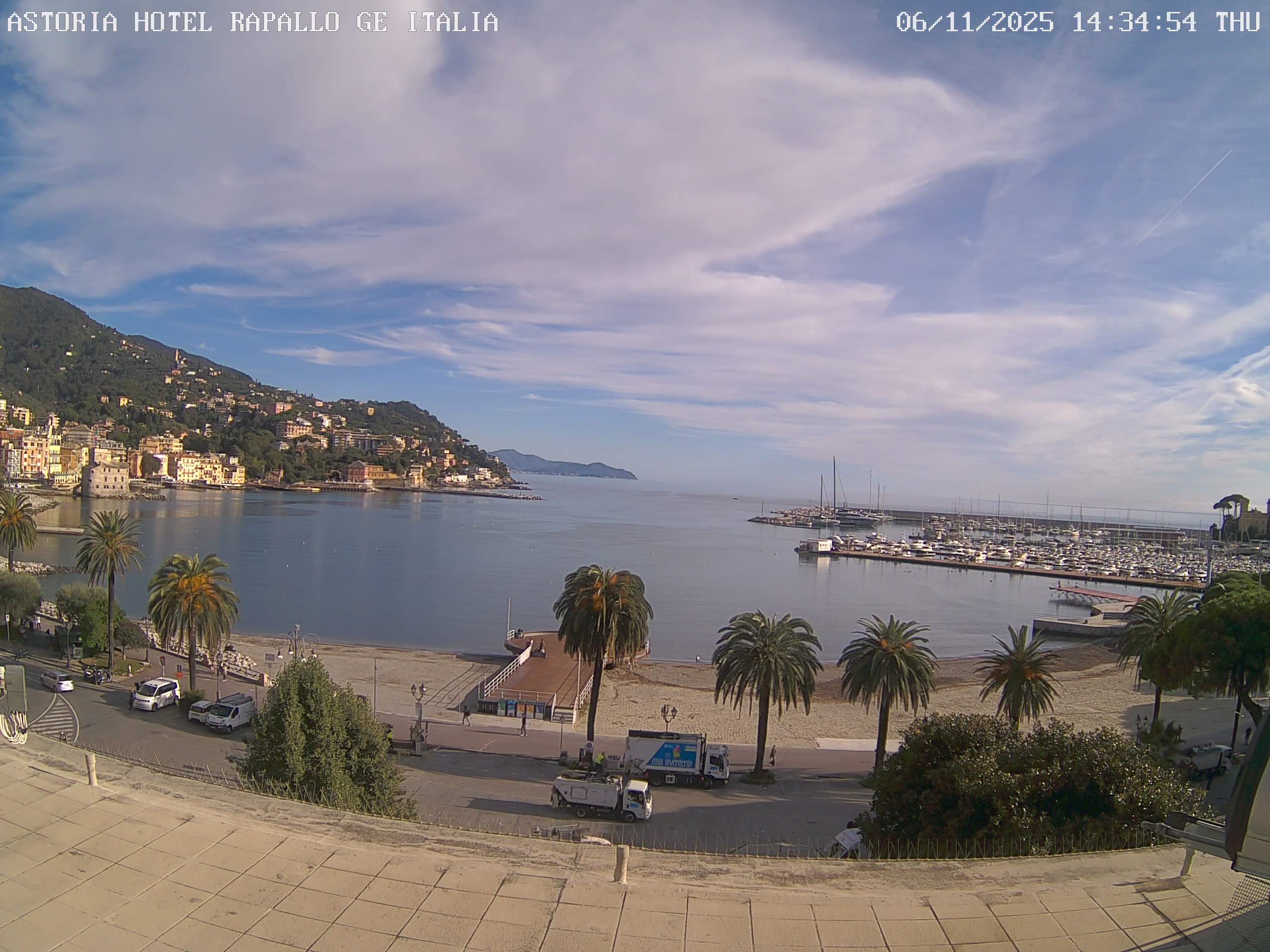 immagine della webcam nei dintorni di Favale di Malvaro: webcam Rapallo