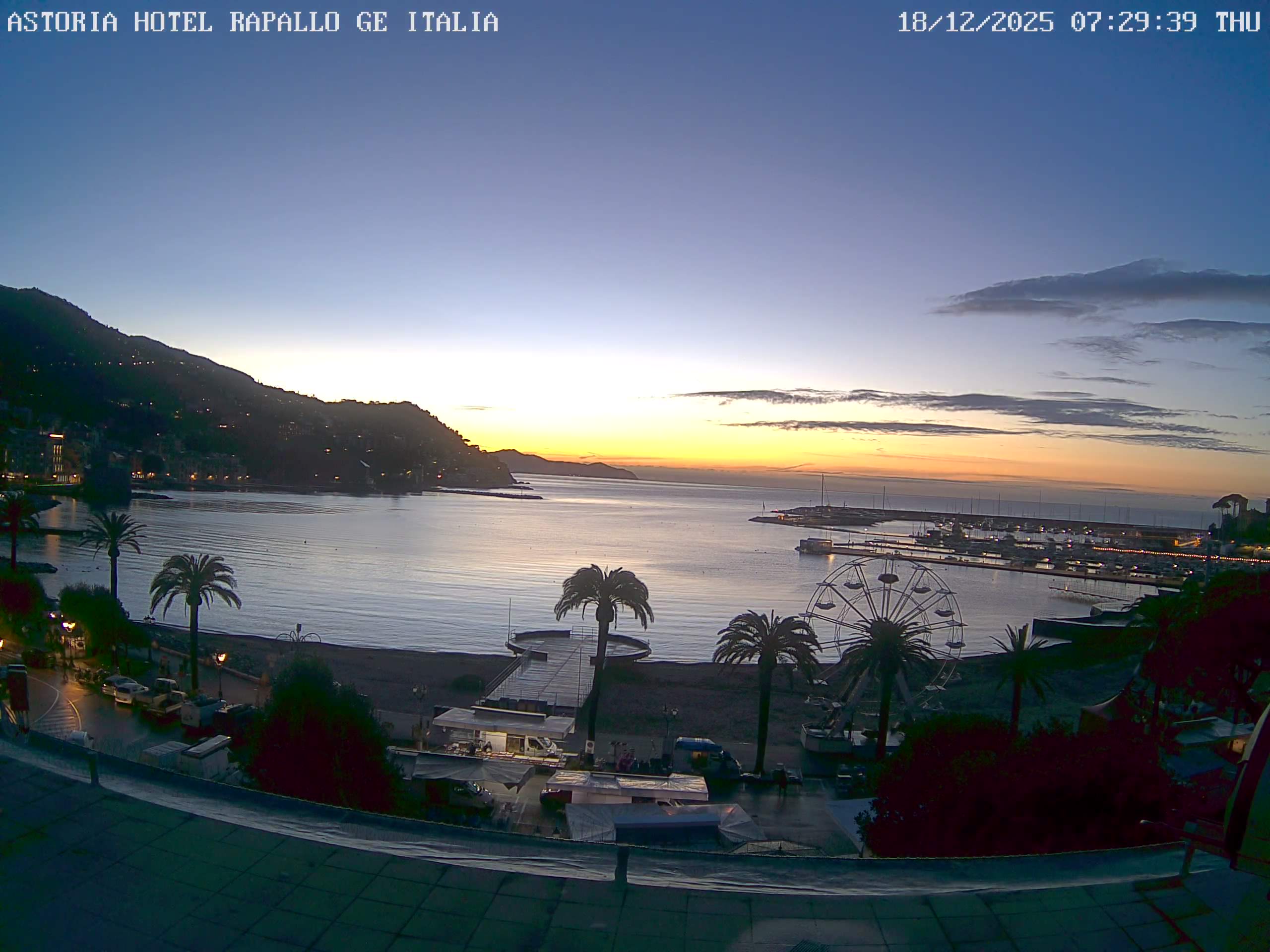 immagine della webcam nei dintorni di Camogli: webcam Rapallo