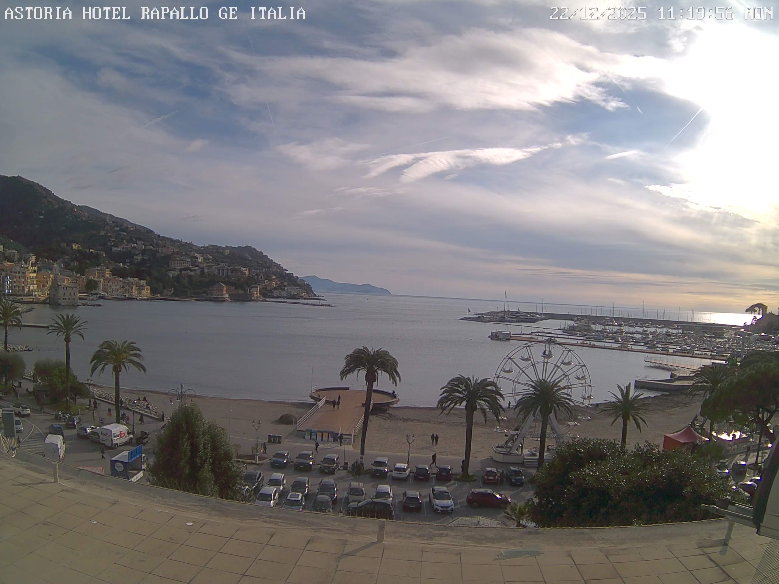 immagine della webcam nei dintorni di Sestri Levante: webcam Rapallo