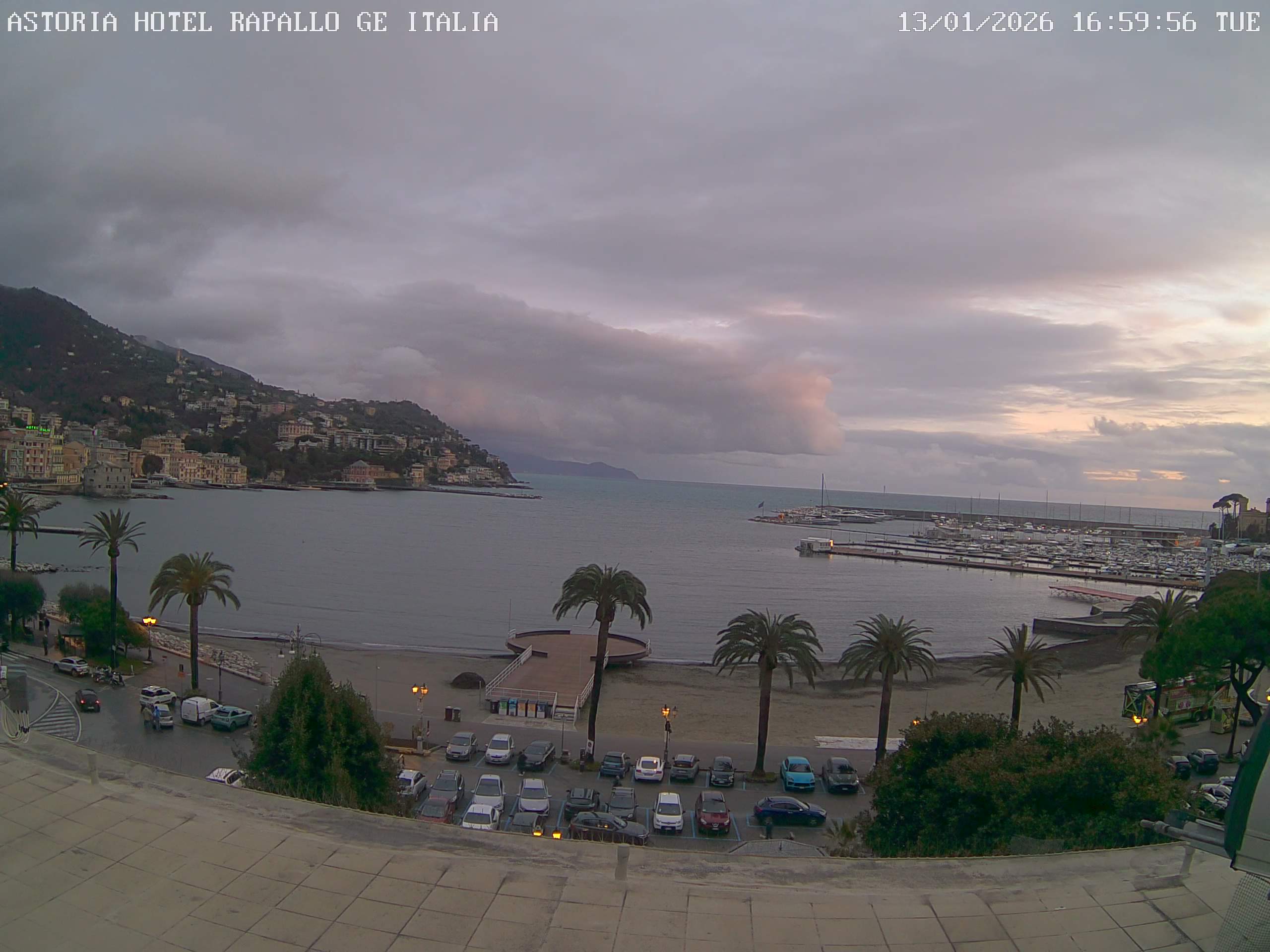 immagine della webcam nei dintorni di Nervi: webcam Rapallo
