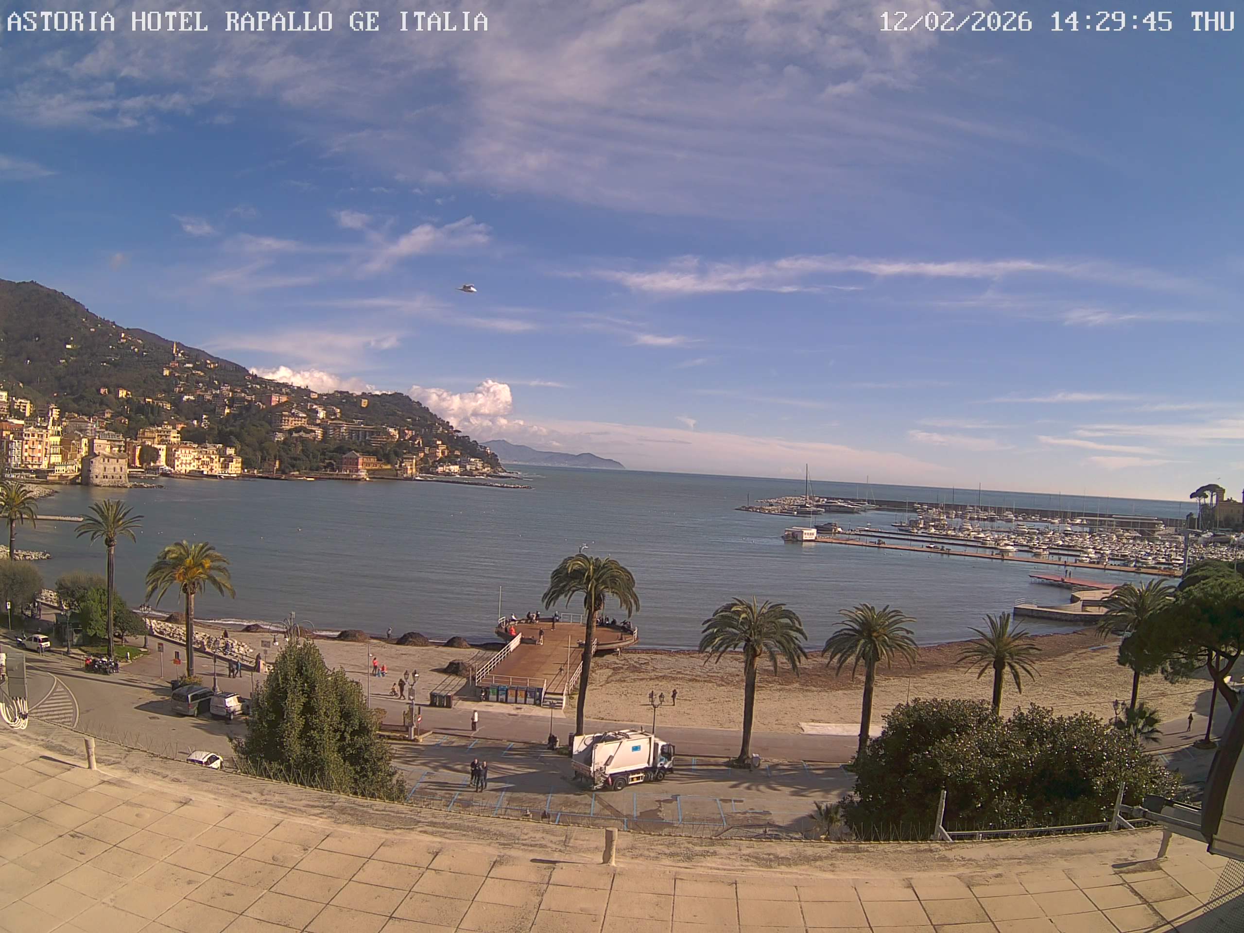 immagine della webcam nei dintorni di Sestri Levante: webcam Rapallo